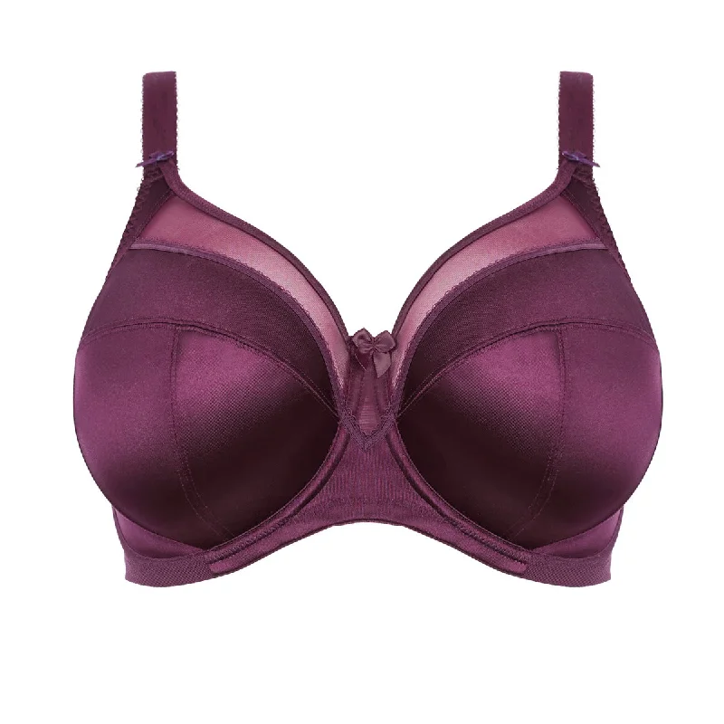 Daily Deals Goddess Keira Banded Underwire Bra - Damson (Plum Purple)