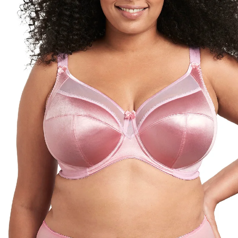 Weekend Savings Extravaganza Goddess Keira Banded Underwire Bra - Pink Nectar