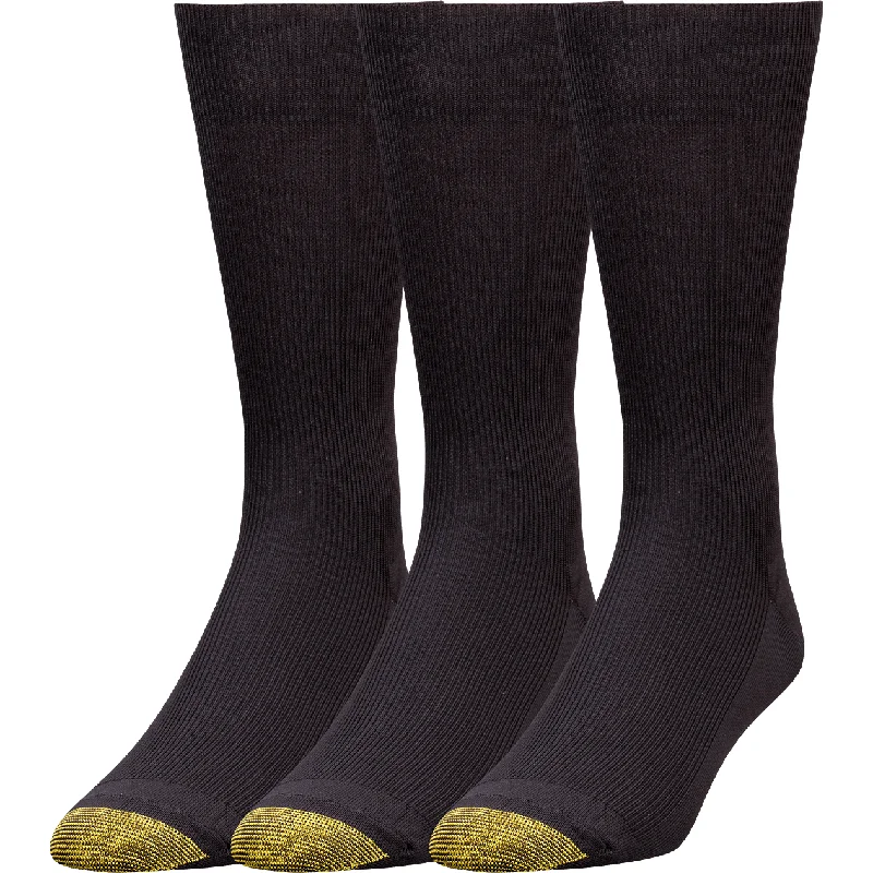Weekend Savings Extravaganza GOLD TOE 101S NYLON DRESS SOCKS 3 PACK