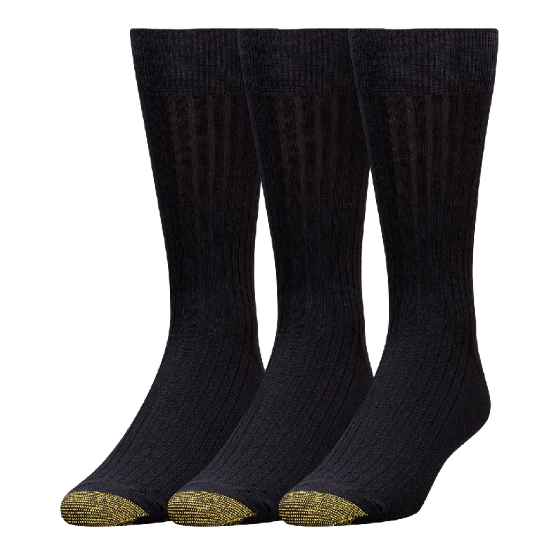 Top Pick GOLD TOE 794S CANTERBURY COTTON CREW MEN'S SOCK 3 PACK