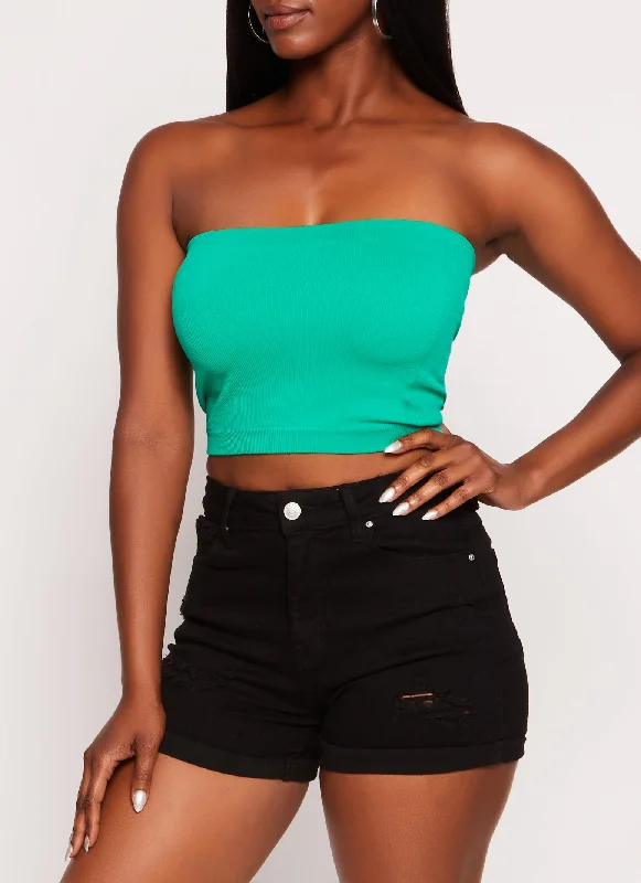 Amazing Deals Basic Seamless Bandeau Top