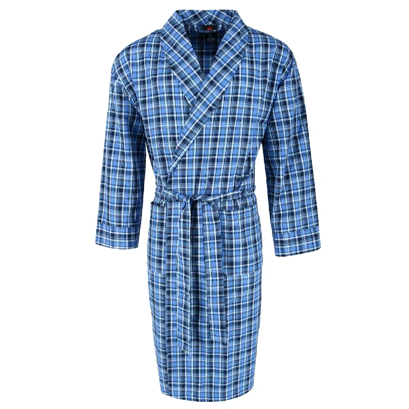 Hanes Men's Lightweight Woven Robe Tall Sizes