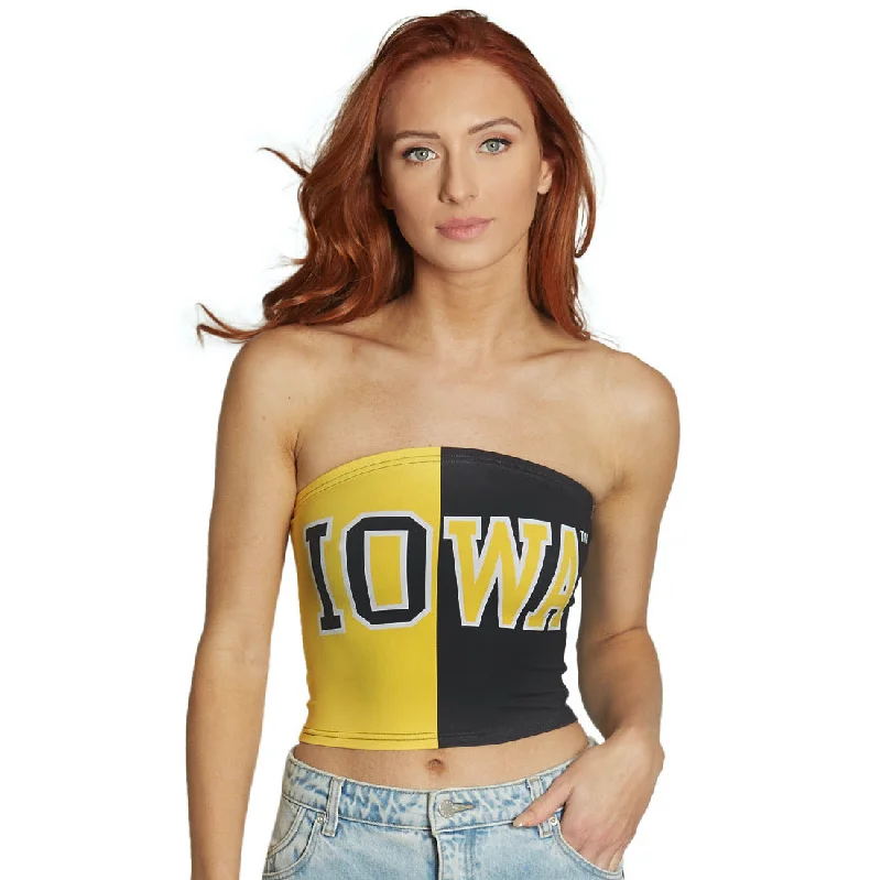 Today’s Special Iowa Hawkeyes Two Tone Tube Top