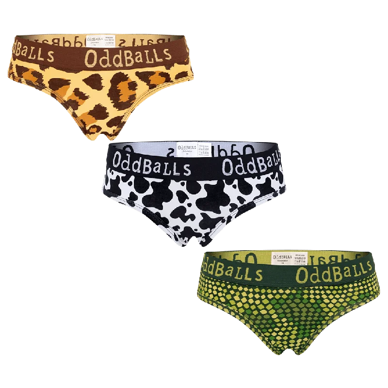 Price Smash Jungle Bundle - Ladies Briefs 3 Pack Bundle