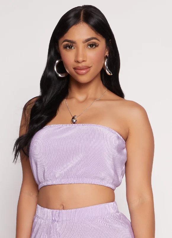 Price Slash Plisse Tube Top