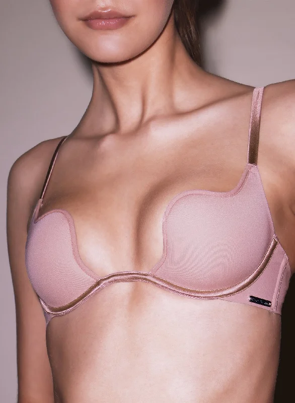 Overstock Le Stretch Micro Seduce U-Plunge Bra