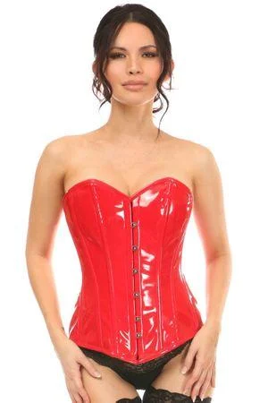 Weekend Extravaganza: Shop Now Patent Overbust Corset