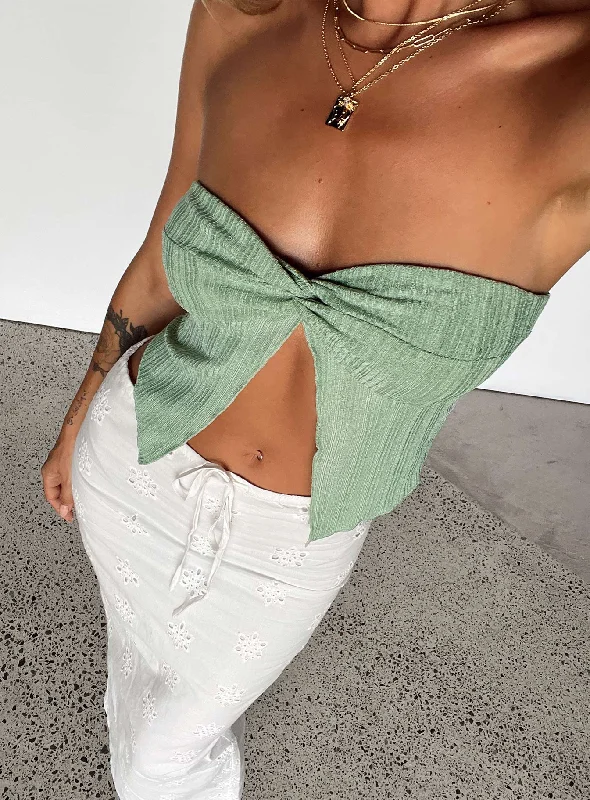 Price Drop Alert Mani Top Green