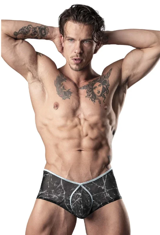 The Best Deal Marble Mesh Mini Short