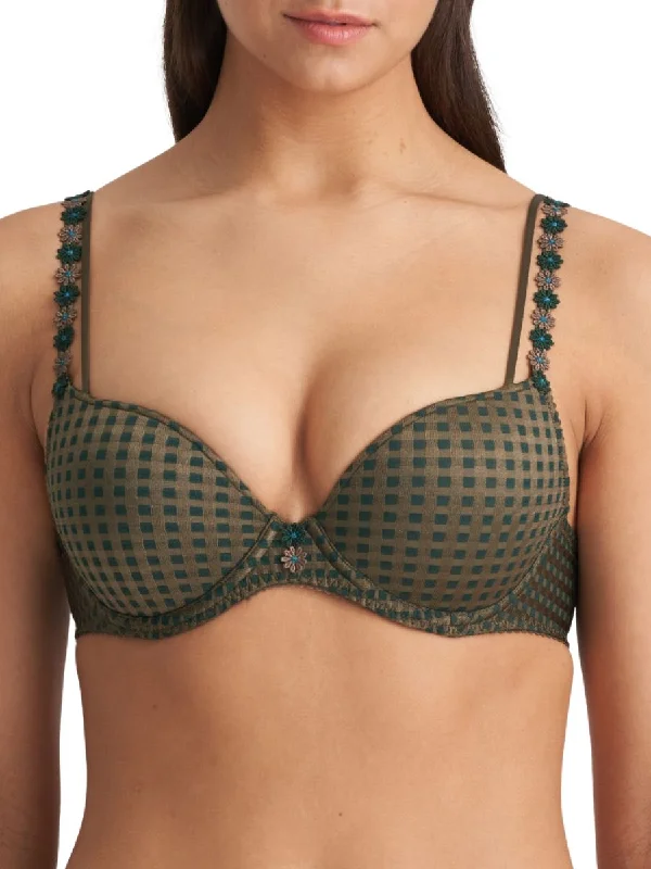Members Only Avero Push Up Bra - Tiny Jade