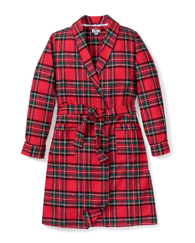 Men's Brushed Cotton Robe in Imperial Tartan