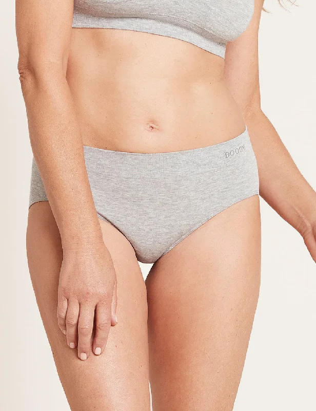 Best Deals Midi Briefs - Light Grey Marl