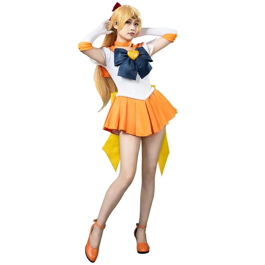 Grand Opening Sale Sailor Super S Film Minako Aino Mina Cosplay Costumes mp001403