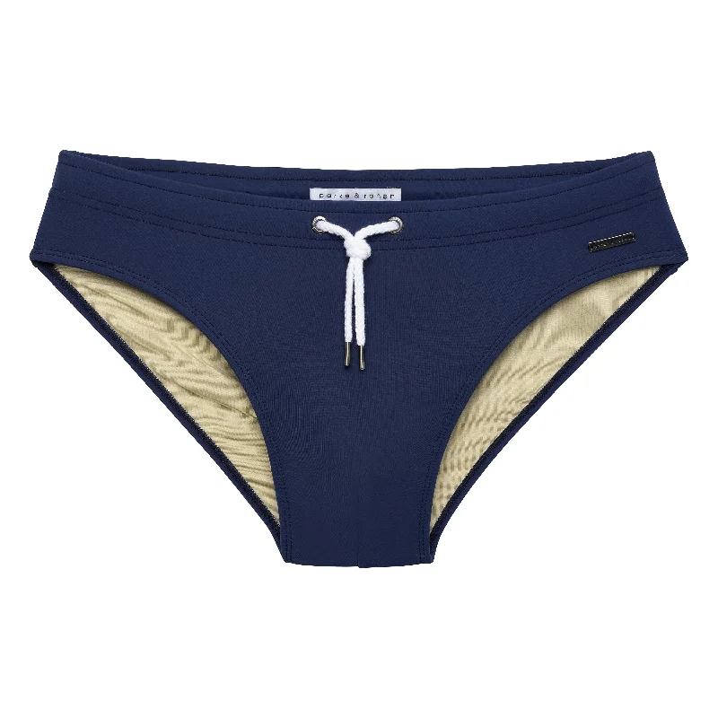 Price Cut Navy Solid Meridian Bikini