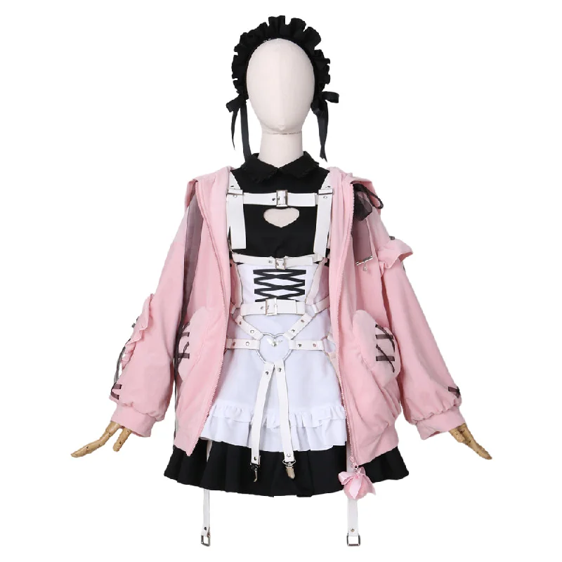 Flash Sale NIJISANJI Virtual YouTuber Makaino Ririmu Cosplay Costume C02079
