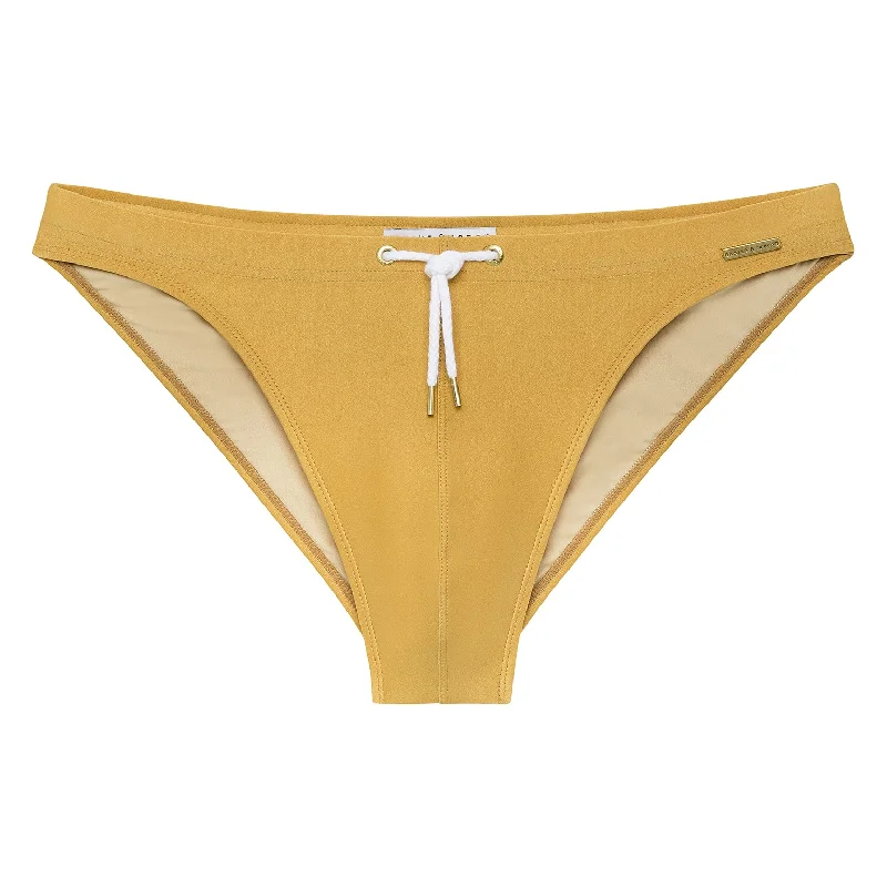 Act Now Oscar Gold Solid Blade Bikini