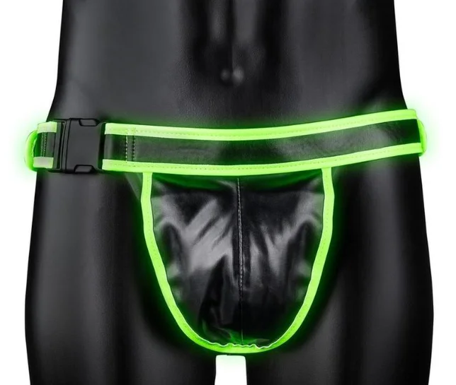 Weekend Discounts to Snag Ouch! Buckle Jock Strap Glow in the Dark