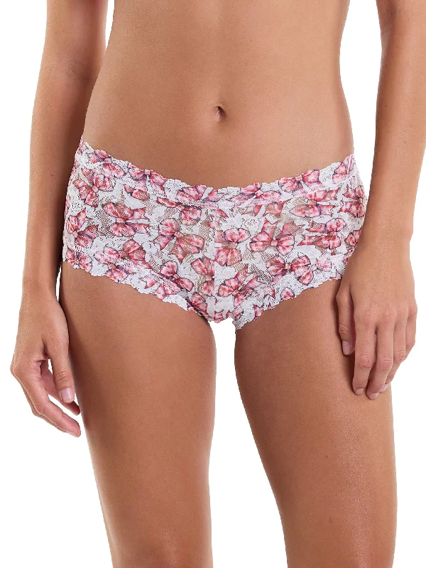 Lowest Rates Printed Signature Lace Boyshort Gifted