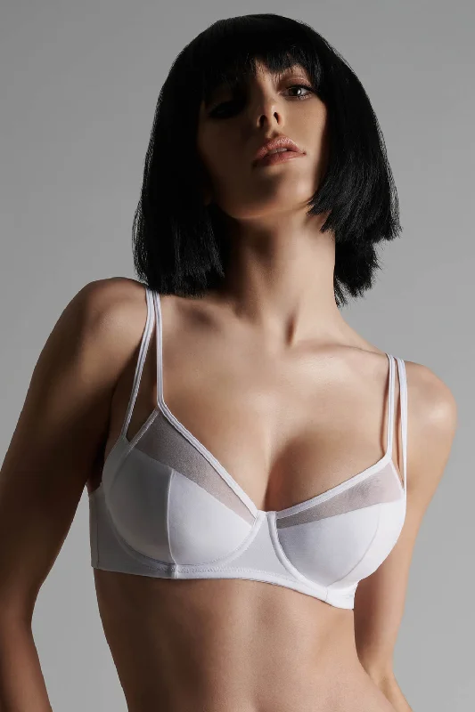 Sale Event Pure Tentation Push Up Bra White