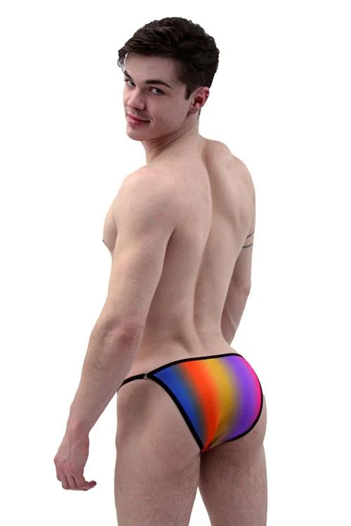 Weekend Deals to Make You Happy Rainbows Illusion String Brief Men's Underwear by NDS Wear - BLOWOUT SALE! Weekend Deals to Make You Happy Rainbows Illusion String Brief Men's Underwear by NDS Wear - BLOWOUT SALE!