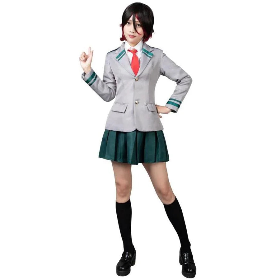 Referral Discount 【READY TO SHIP】BNHA My Hero Academia Females Winter School Uniforms Costume mp004144 Referral Discount 【READY TO SHIP】BNHA My Hero Academia Females Winter School Uniforms Costume mp004144