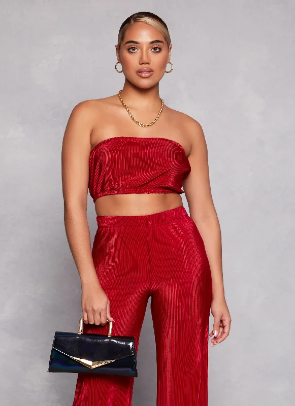 Special Offer Plisse Tube Top