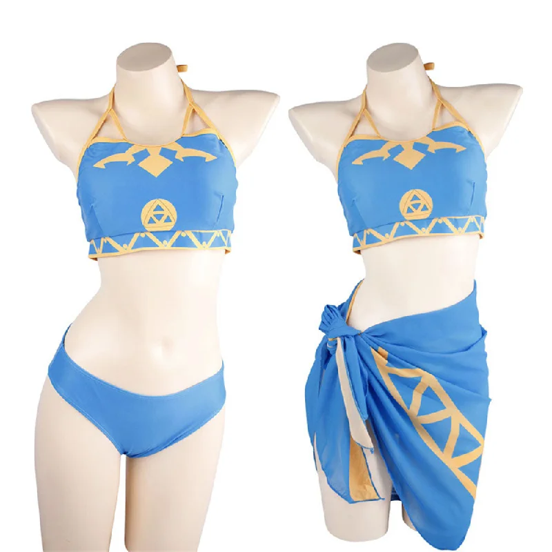 Weekend Deals That Excite Rulercosplay Game The Legend of Zelda Princess Zelda Swimming Suit Cosplay Costume Weekend Deals That Excite Rulercosplay Game The Legend of Zelda Princess Zelda Swimming Suit Cosplay Costume