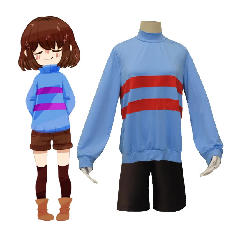Super Bargain Rulercosplay Undertale Frisk Game Cosplay Costume