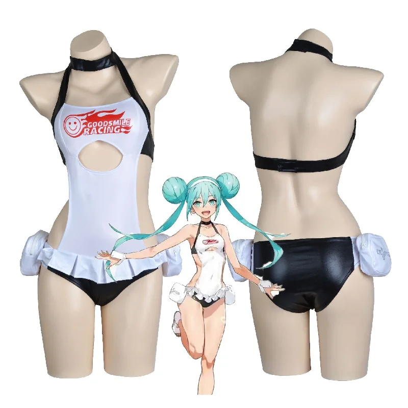 Year-End Clearance Rulercosplay Vocaloid Miku Racing 2022 racing suit swimsuit Cosplay Costume Year-End Clearance Rulercosplay Vocaloid Miku Racing 2022 racing suit swimsuit Cosplay Costume