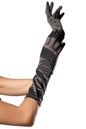 Epic Deals Satin Elbow Length Gloves