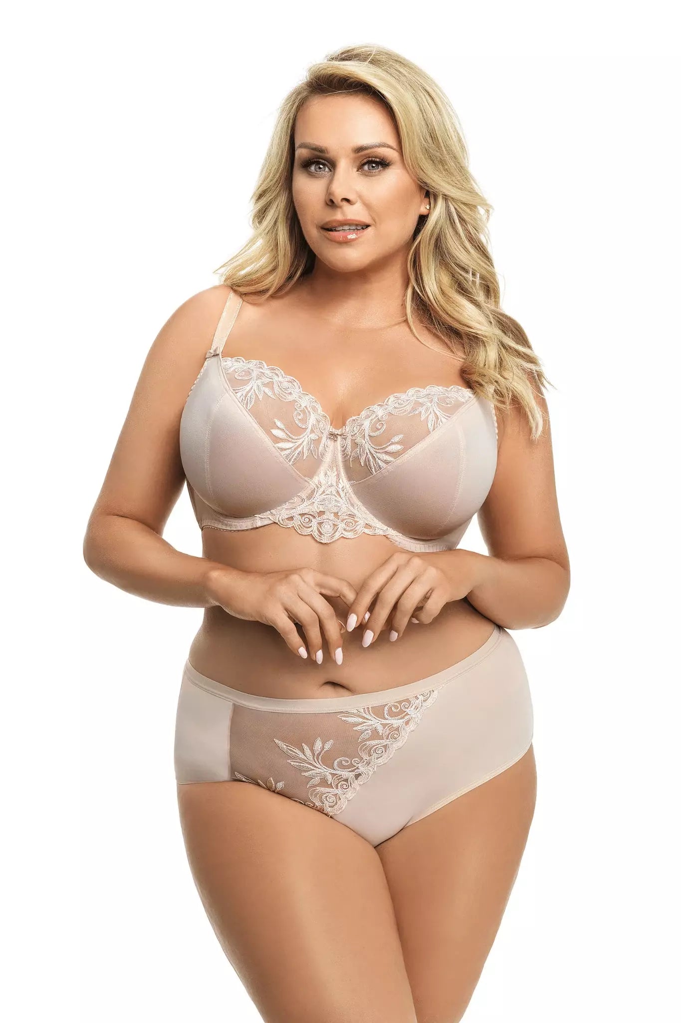 Weekend Specials to Snag BEIGE UNLINED LACE BRA NICEA UNDERWIRE SOFT