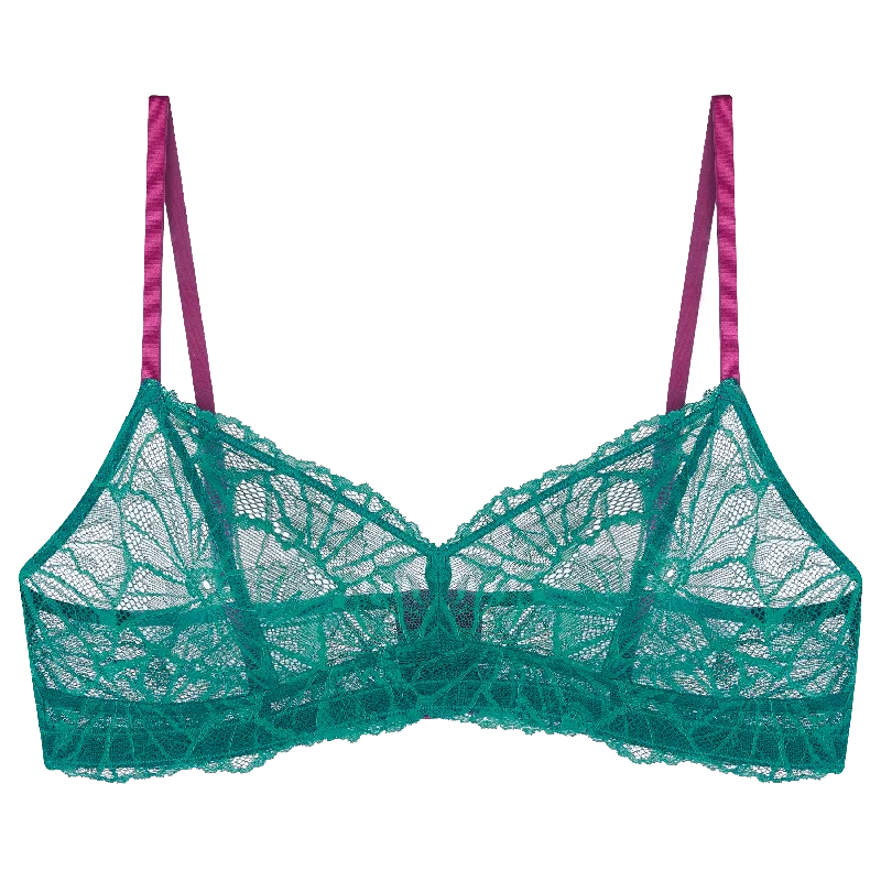 Factory Direct Sale Simone Graphic Lace Bralette