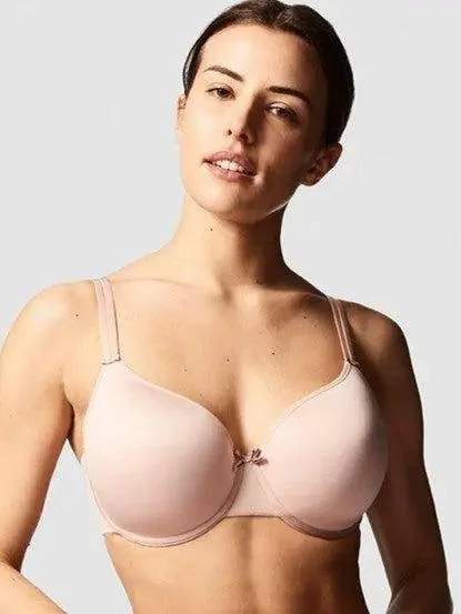Shop and Save Soft Pink Basic Invisible Memory Foam Bra