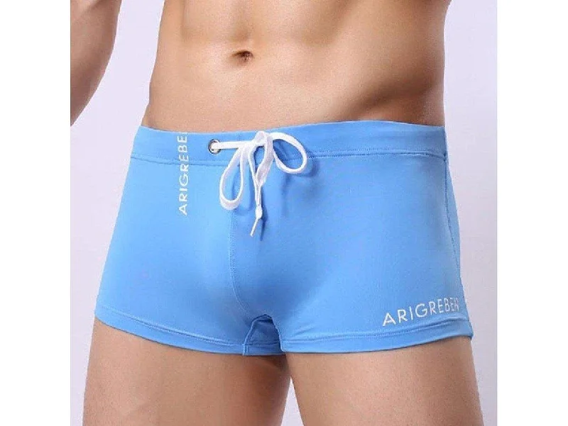 Steal Deal Gay Swim Trunks | Sexy Solid Swimming Trunks