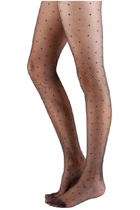 Time-Limited Offer Sparkle Spot Pattern Tights