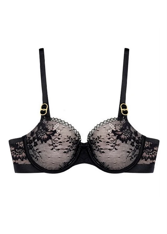 Must-Have Deals Stella Lace (Black) Balconette Bra