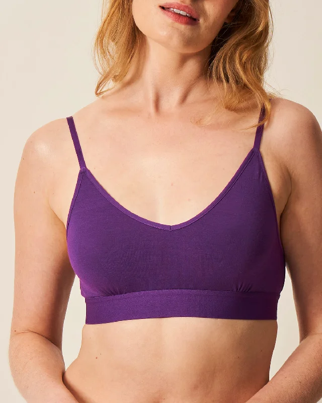 Best Bargains T-Shirt Bra - Plum