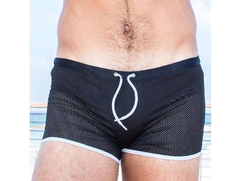 Half Price Gay Swim Trunks | TADDLEE Swimwear Mesh Swim Trunks