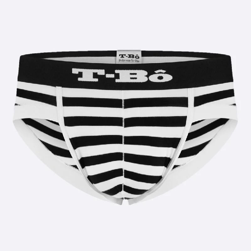 Markdowns The Ballsy Pirate Black Stripes Brief