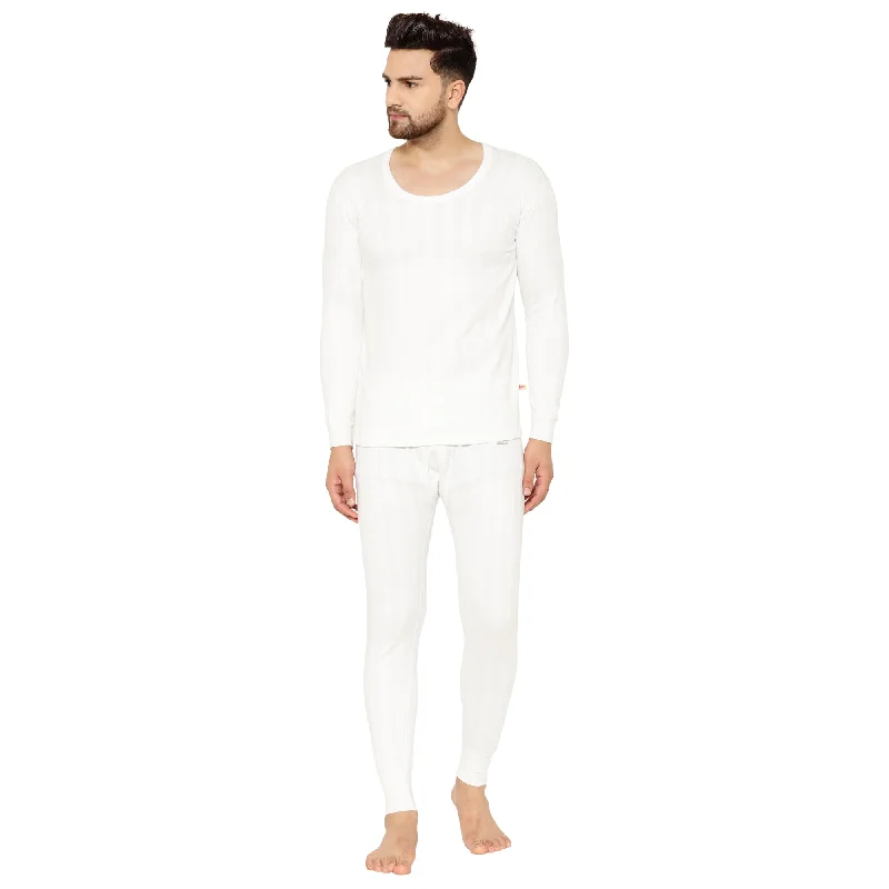 Weekend Bargains Await You Vimal Jonney White Thermal Top For Men's