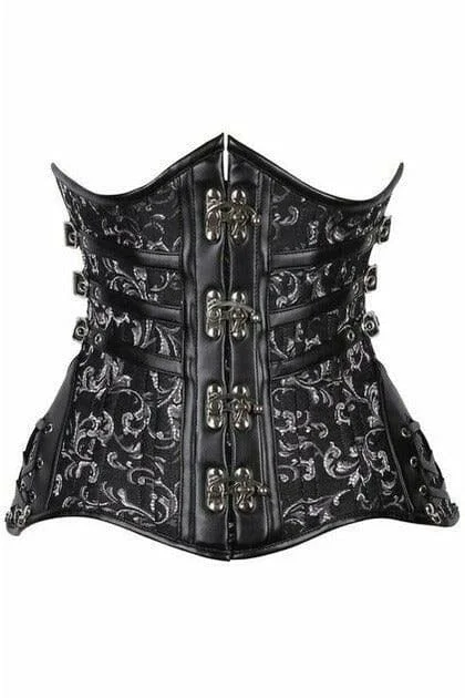 Savings Event Top Drawer CURVY Steampunk Steel Double Boned Under Bust Corset