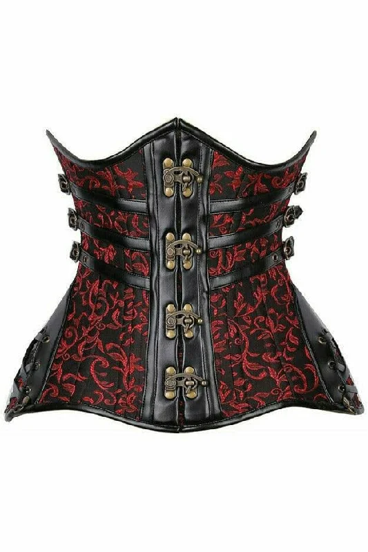 Sale Alert Top Drawer CURVY Steampunk Steel Double Boned Under Bust Corset