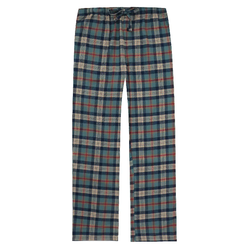 Plaid Navy Blue Red