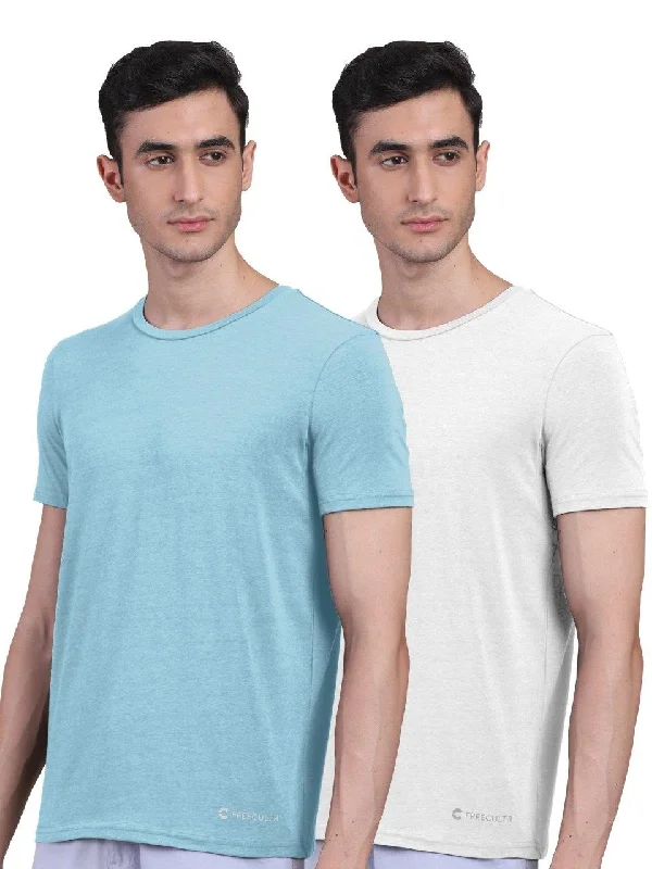 Chalk Blue; White