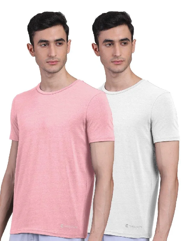 Pastel Peach; White