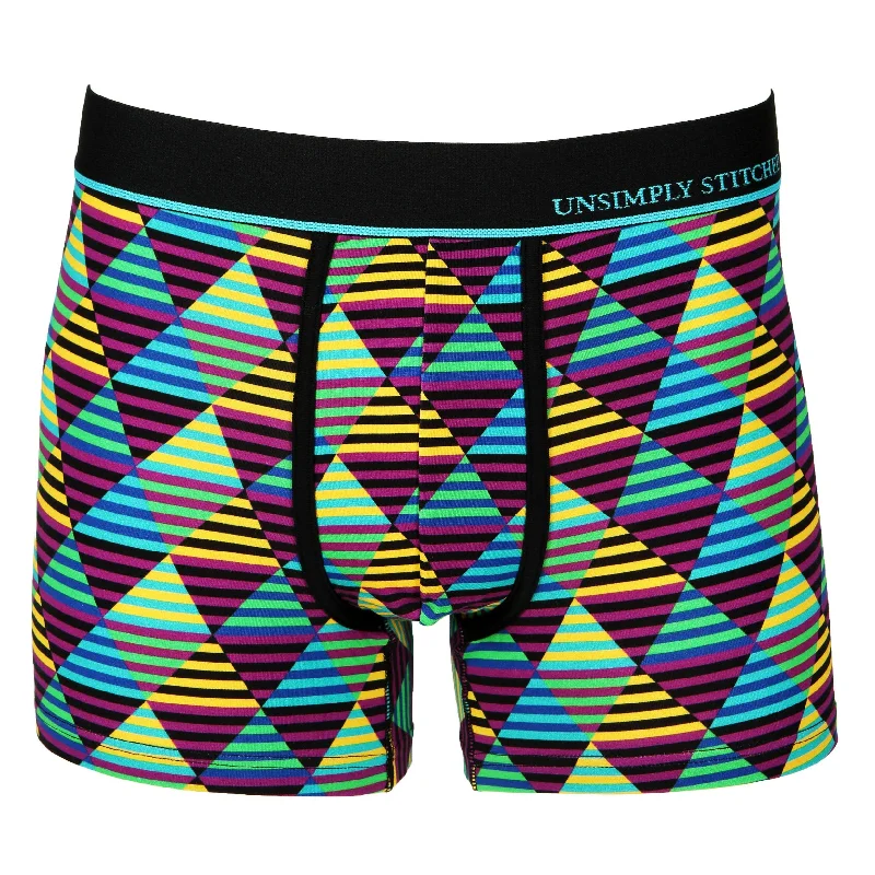 Massive Deal Diamond Stripe Boxer Trunk