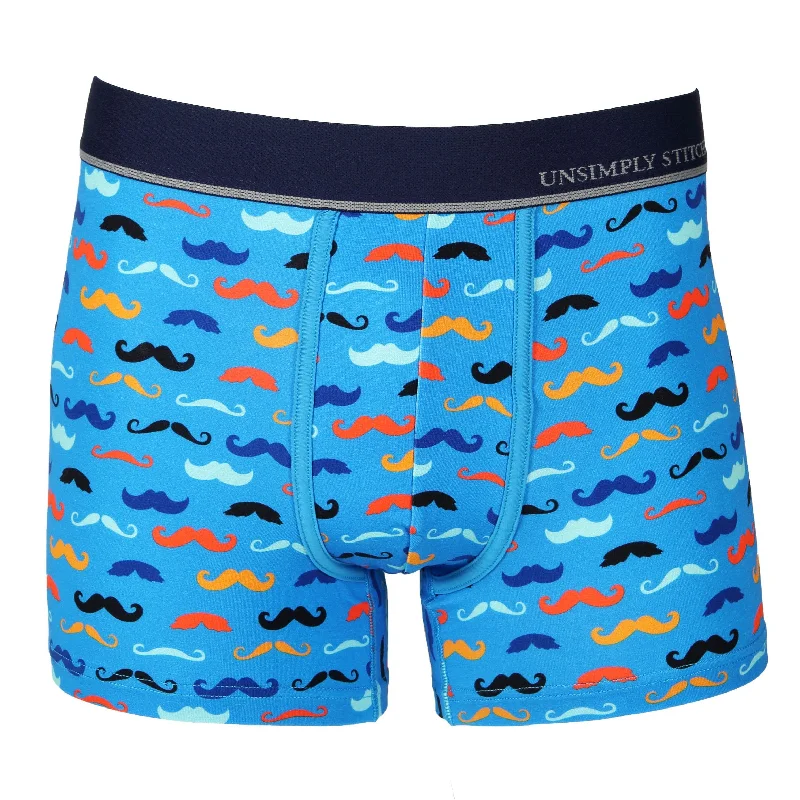 Weekend Special Mustaches Boxer Trunk