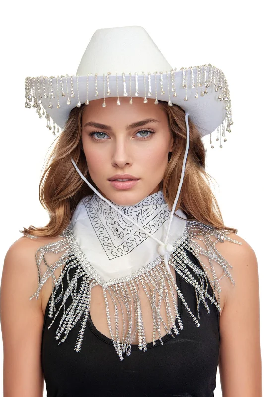 Weekend Special White Cowgirl Hat