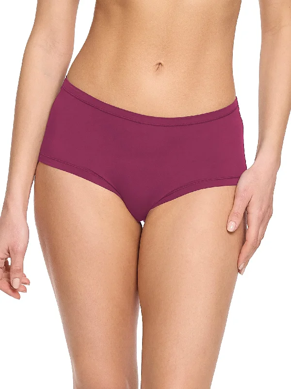Weekend Deals to Brighten Your Day YourFit™ Boyshort Mulled Wine Red