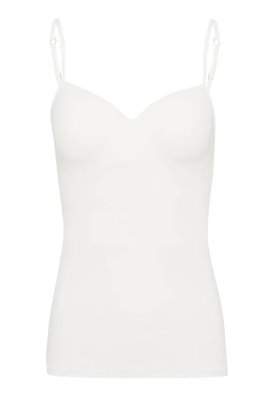 Weekend Discounts to Indulge In Allure Padded Bra Camisole| Off White 71462-102